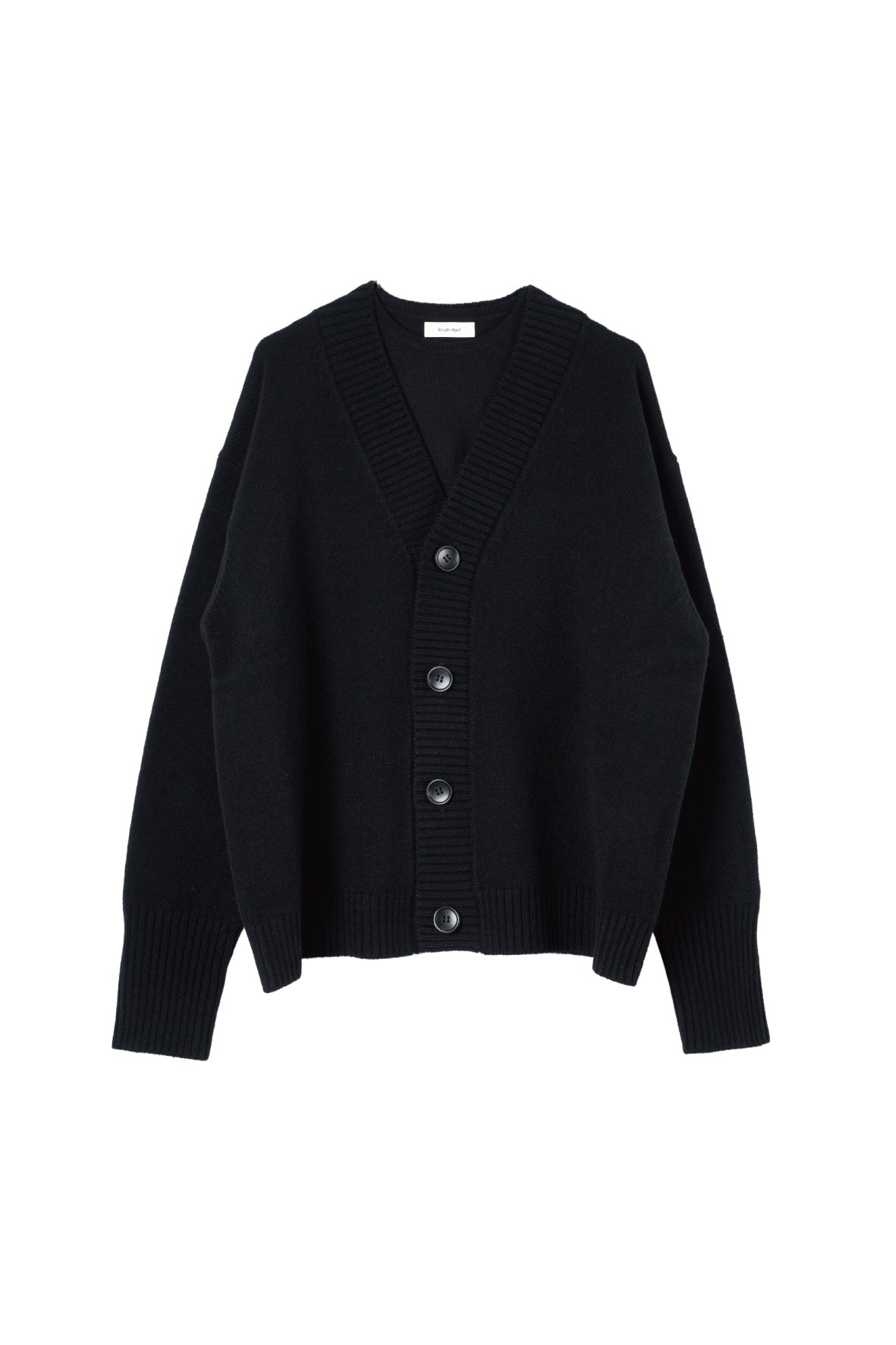 2-piece cardigan/black