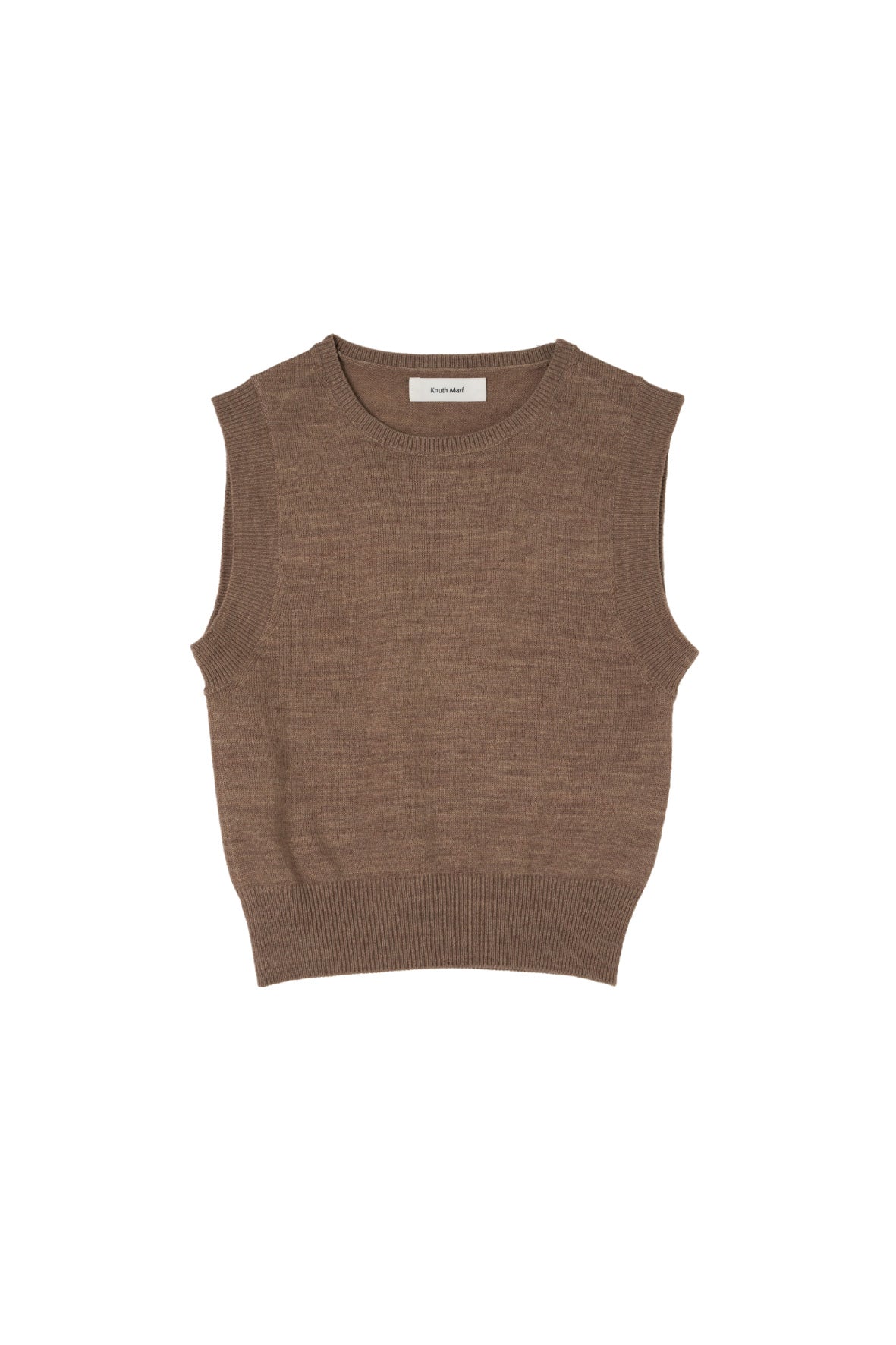 2-piece cardigan/brown