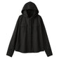 UV protection hoodie(unisex)/black
