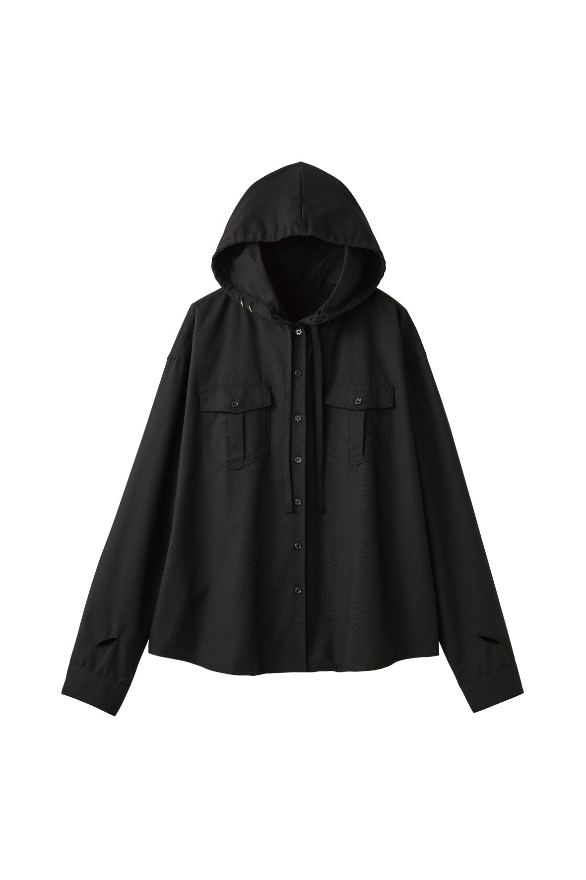 UV protection hoodie(unisex)/black