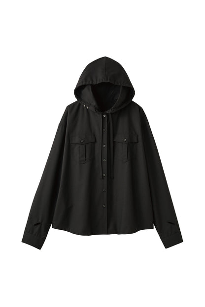UV protection hoodie(unisex)/black