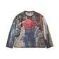 oji sheer long-sleeve tee(unisex)/oji