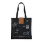 graphic canvas tote/2color