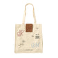 graphic canvas tote/2color