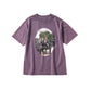 rhinestone graphic tee(unisex)/purple