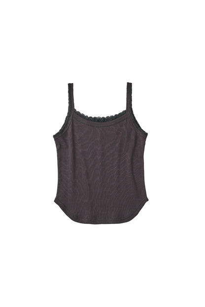 lace detail camisole/3color
