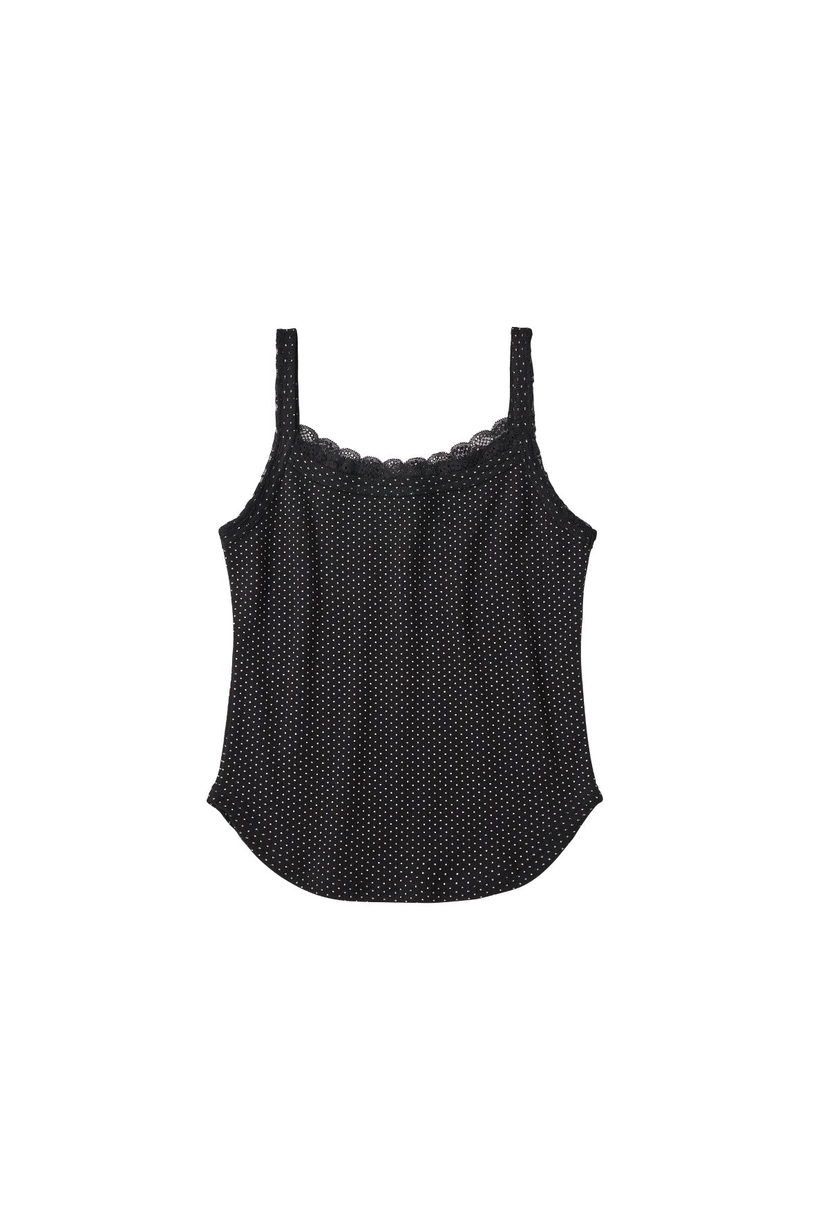 lace detail camisole/3color