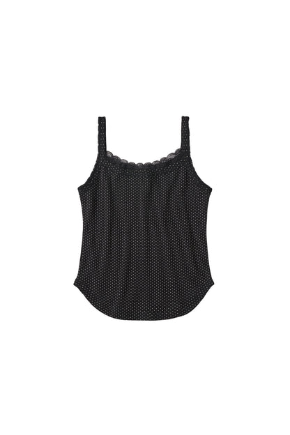 lace detail camisole/3color
