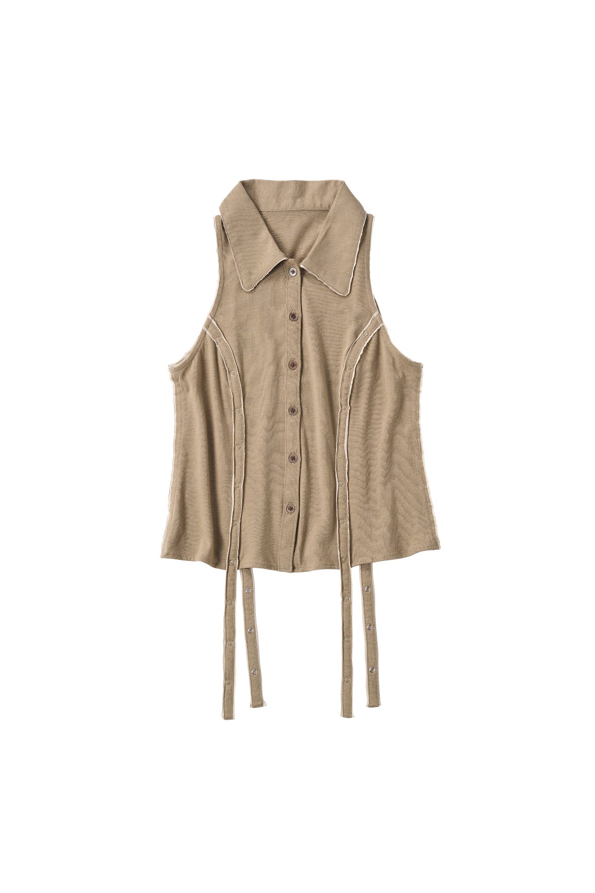 american armhole compact shirt/pistachio