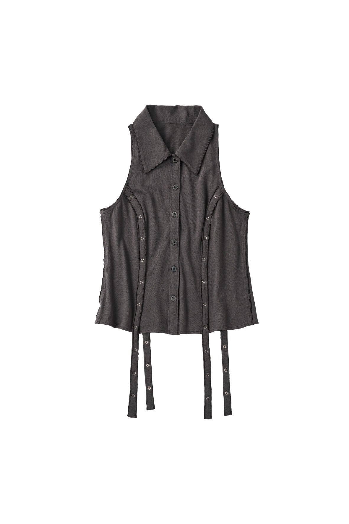 american armhole compact shirt/darkgreen