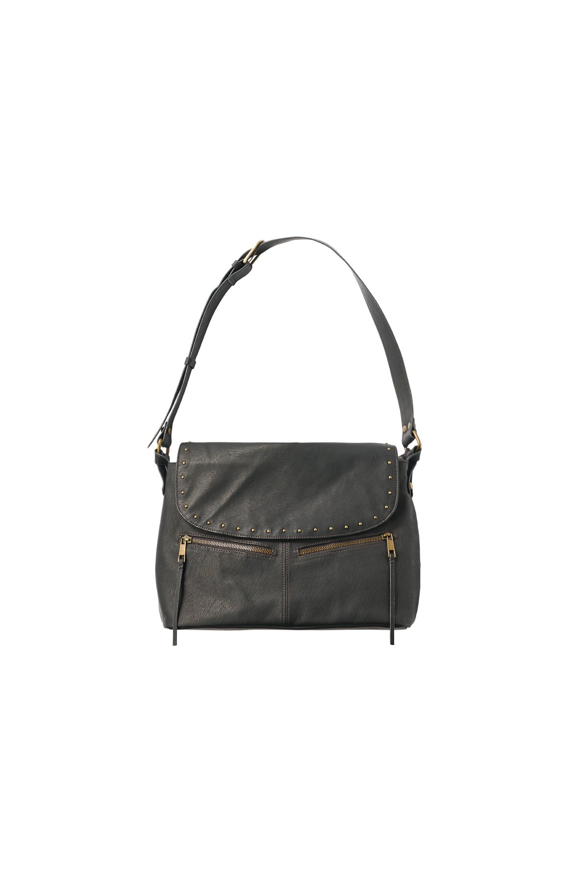 studded shoulder bag/2color