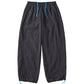 nylon easy pants(unisex)/black