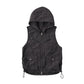 nylon hoodie/black
