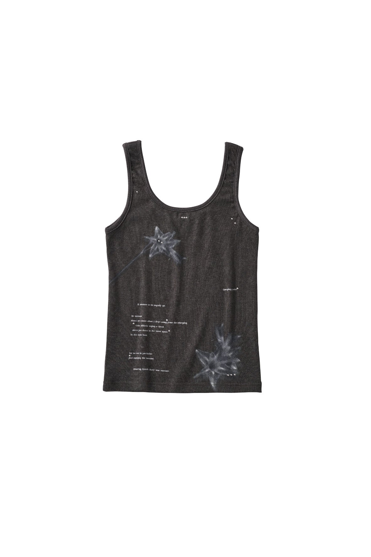 studded tank top/2color