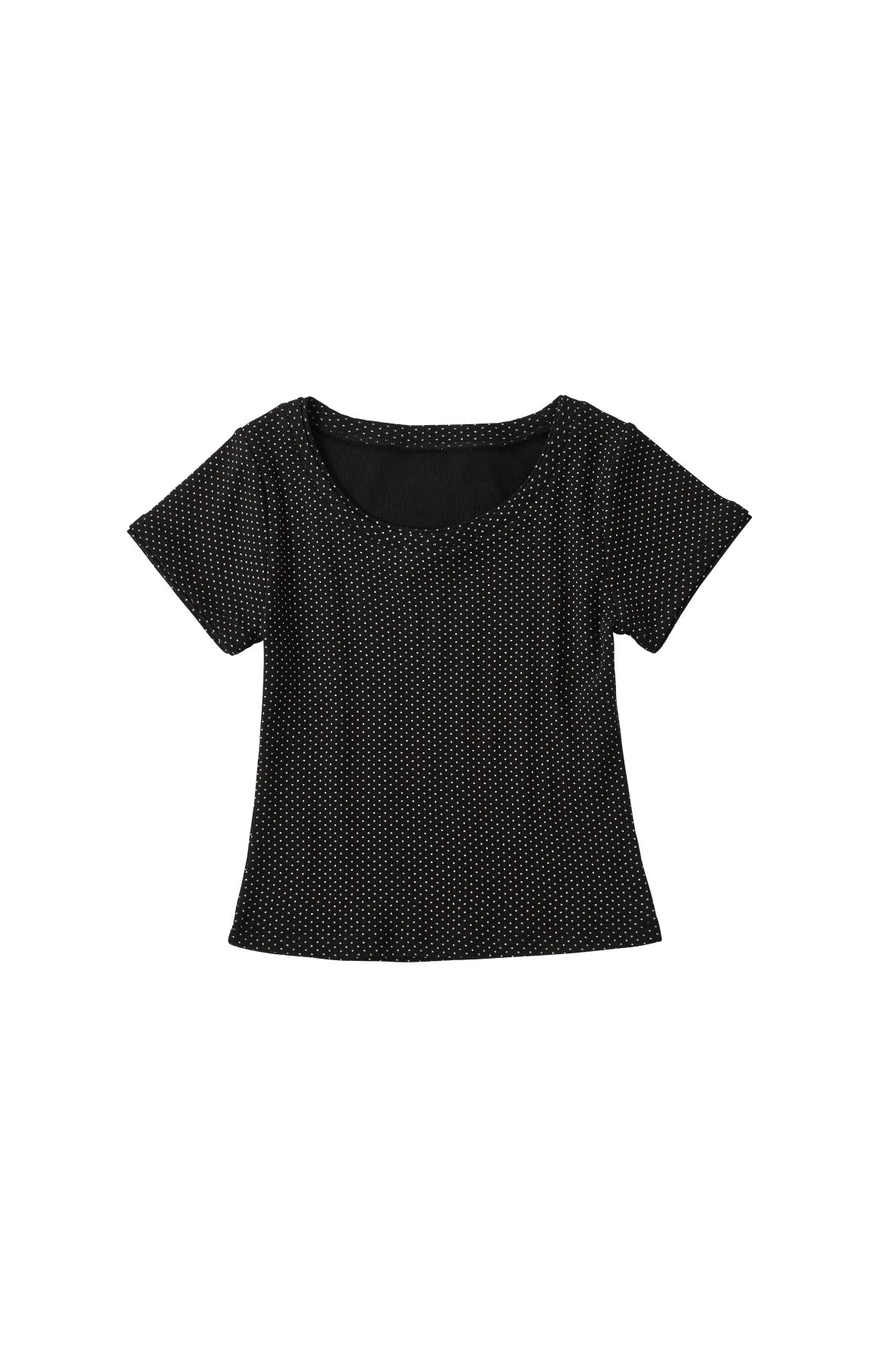 layered crewneck tee/4color