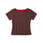 layered crewneck tee/4color