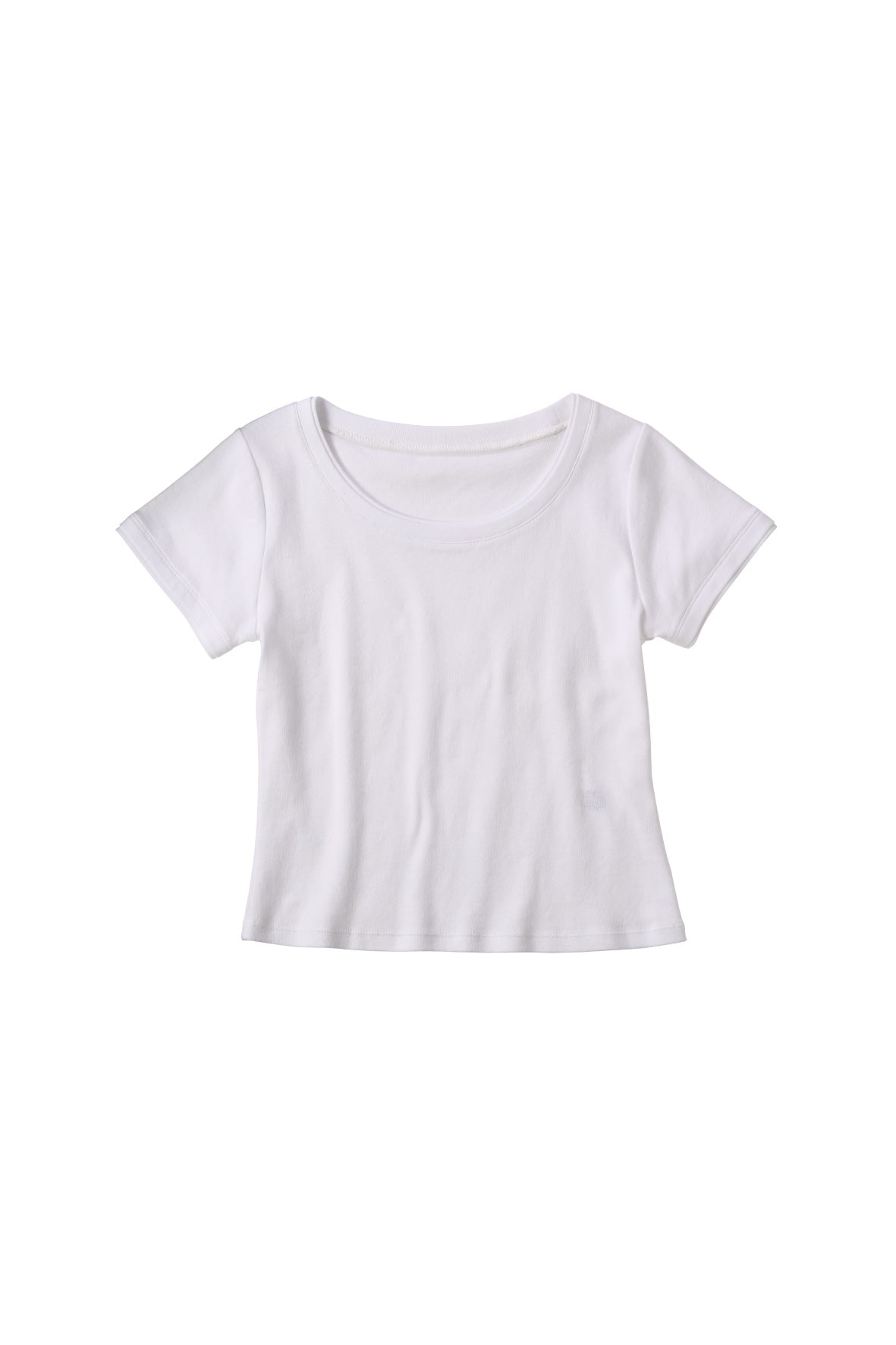 layered crewneck tee/4color