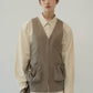 2piece custom jacket(unisex)/beige - KNUTH MARF