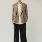 2piece custom jacket(unisex)/beige - KNUTH MARF