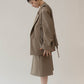 2piece custom jacket(unisex)/beige - KNUTH MARF