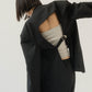 2piece custom jacket(unisex)/black - KNUTH MARF