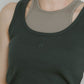 2piece layered logo tank top/3color - KNUTH MARF
