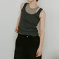 2piece layered logo tank top/3color - KNUTH MARF