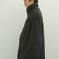 2way accent collar long coat（unisex）/charcoal - KNUTH MARF