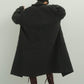 2way accent collar long coat（unisex）/charcoal - KNUTH MARF