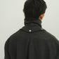 2way accent collar long coat（unisex）/charcoal - KNUTH MARF