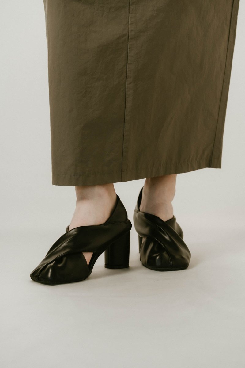 2way cross design pumps/3color - KNUTH MARF