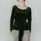 2way front - cross velour top/3color - KNUTH MARF