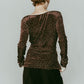 2way front - cross velour top/3color - KNUTH MARF