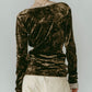 2way front - cross velour top/3color - KNUTH MARF