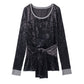 2way front - cross velour top/3color - KNUTH MARF