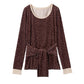 2way front - cross velour top/3color - KNUTH MARF