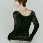 2way front - cross velour top/3color - KNUTH MARF