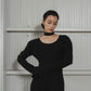 2way layered one piece/black - KNUTH MARF