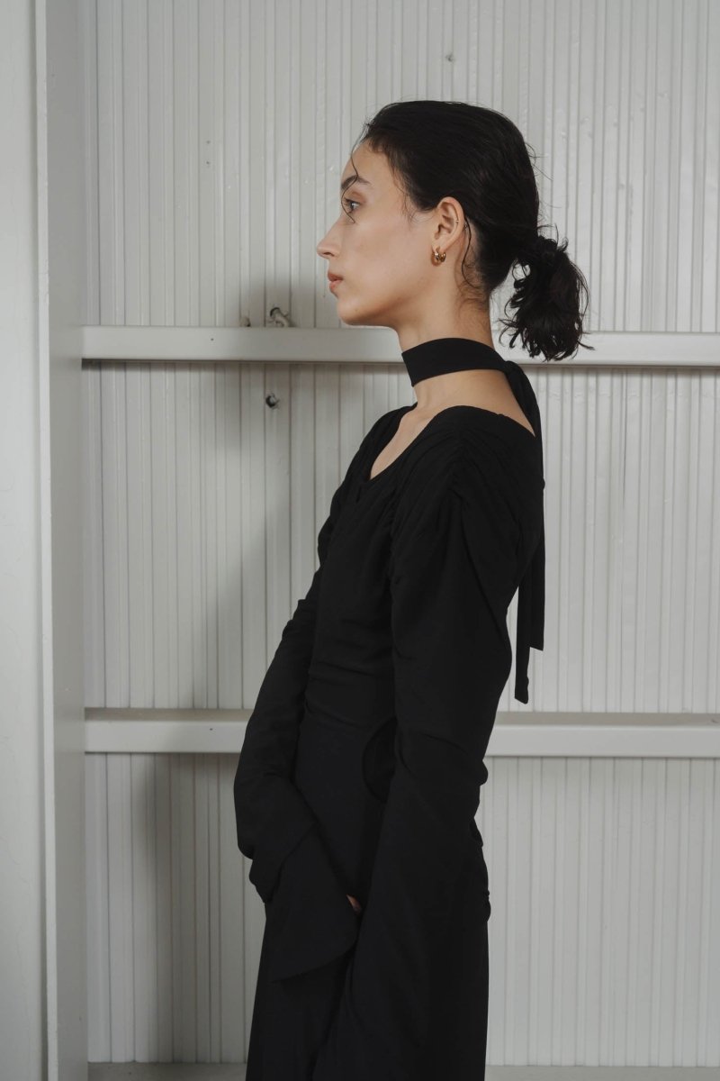 2way layered one piece/black - KNUTH MARF