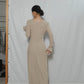 2way layered one piece/graybeige - KNUTH MARF