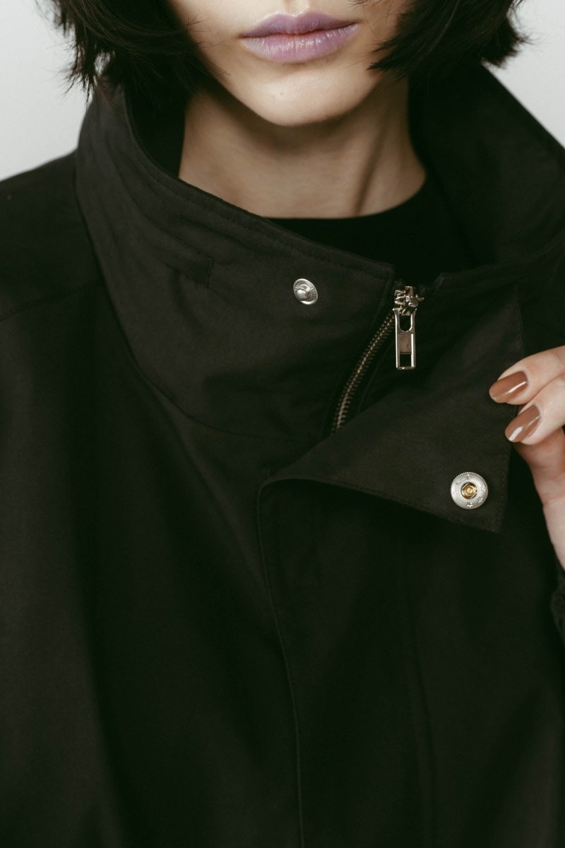 2way nylon blouson(unisex)/black - KNUTH MARF