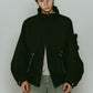 2way nylon blouson(unisex)/black - KNUTH MARF