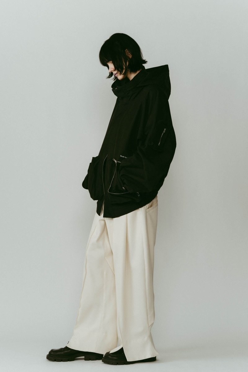 2way nylon blouson(unisex)/black - KNUTH MARF