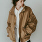 2way nylon blouson(unisex)/camel - KNUTH MARF