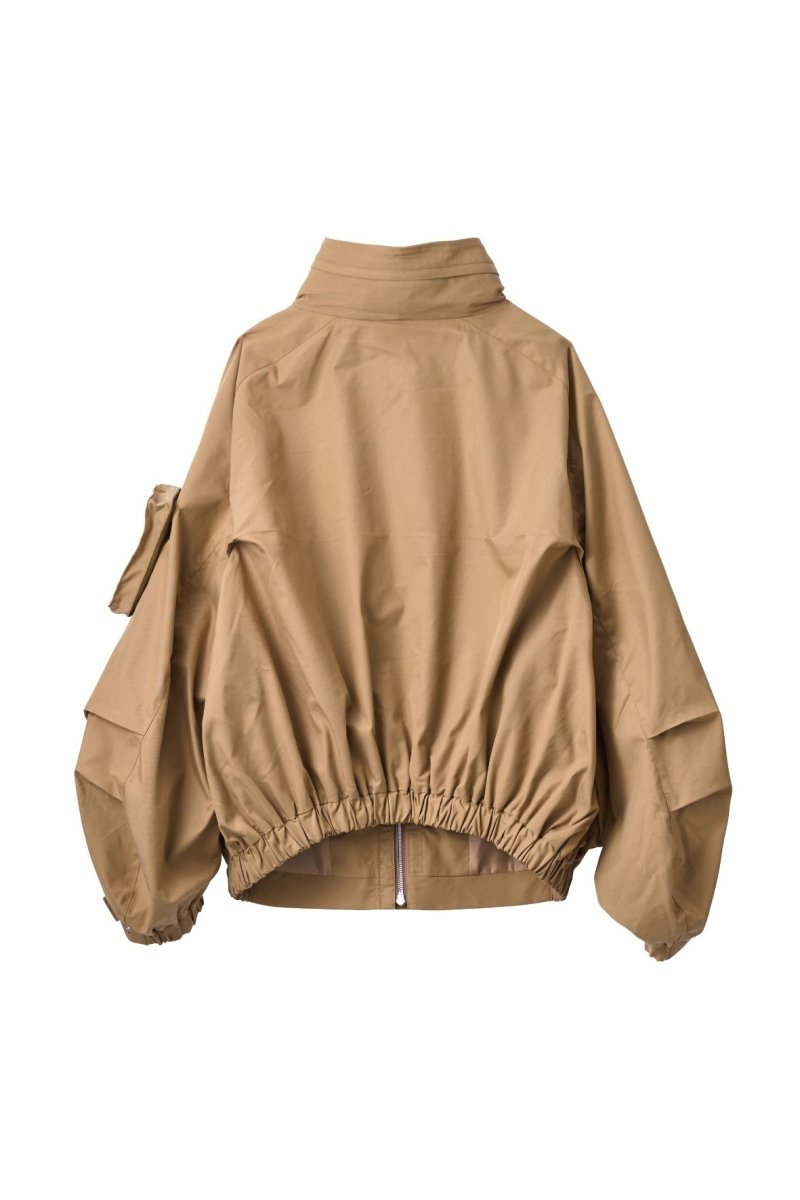 2way nylon blouson(unisex)/camel - KNUTH MARF