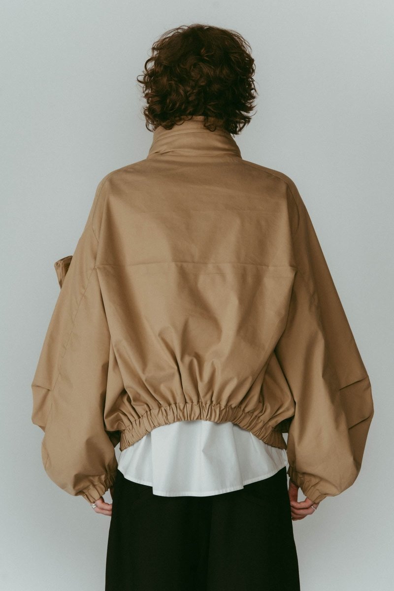 2way nylon blouson(unisex)/camel - KNUTH MARF