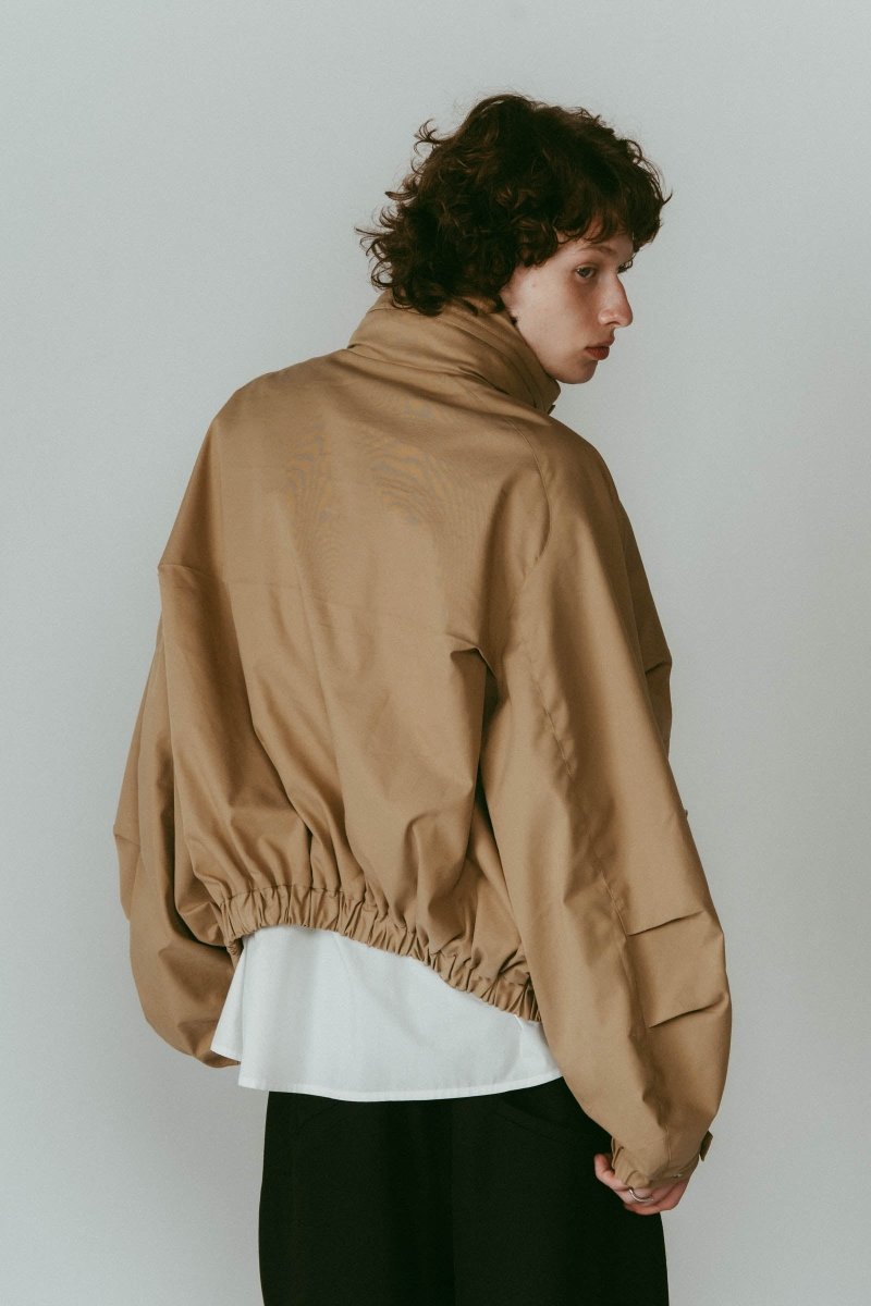 2way nylon blouson(unisex)/camel - KNUTH MARF