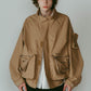 2way nylon blouson(unisex)/camel - KNUTH MARF