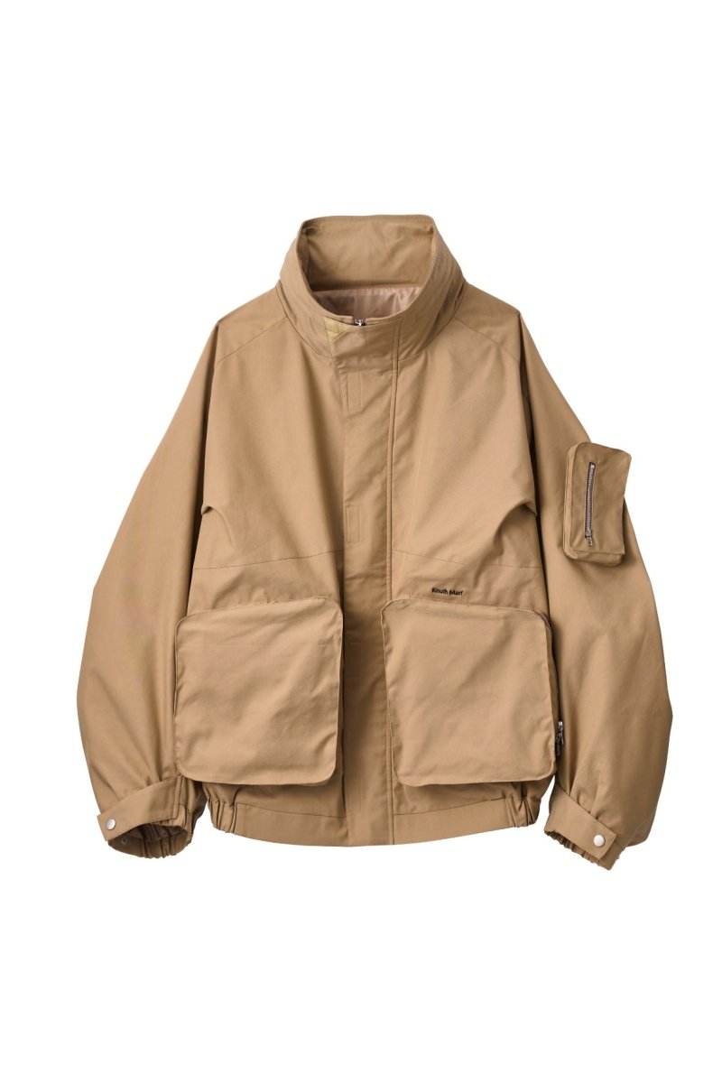 2way nylon blouson(unisex)/camel - KNUTH MARF