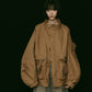 2way nylon blouson(unisex)/camel - KNUTH MARF